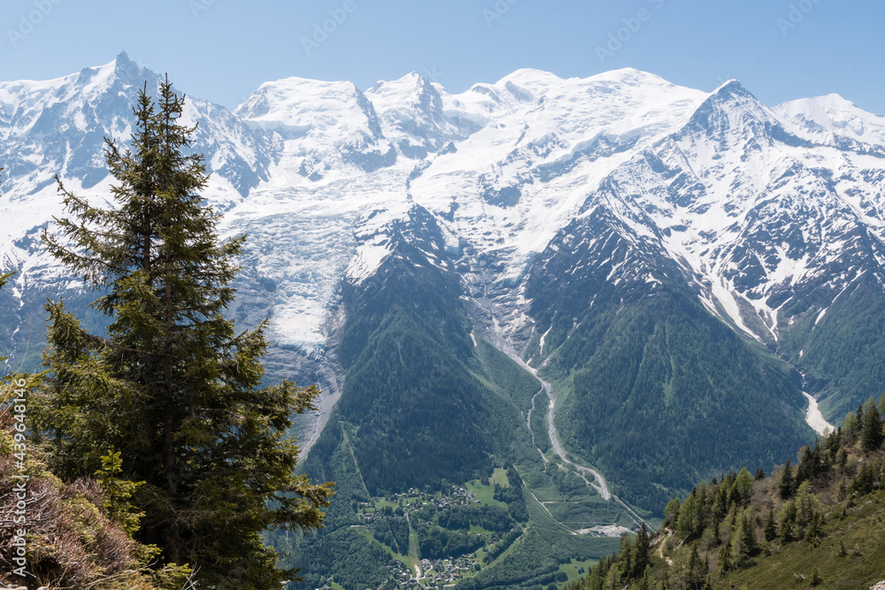 Mont Blanc à Chamonix
