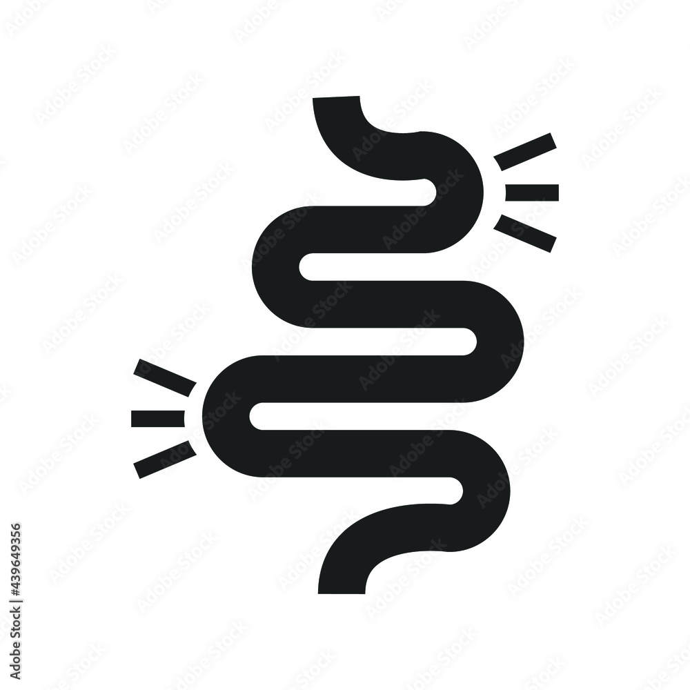 intestine icons symbol vector elements for infographic web intestine icons symbol vector elements for infographic web
