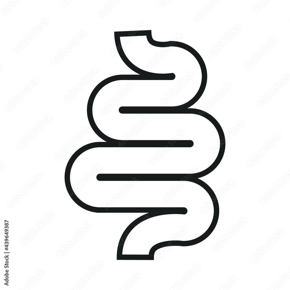 intestine icons symbol vector elements for infographic web intestine icons symbol vector elements for infographic web