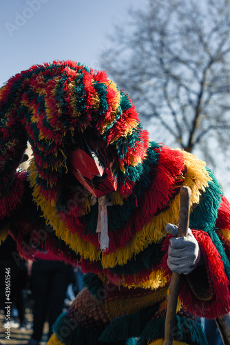 UNESCO traditional pagan mask from Portugal photo