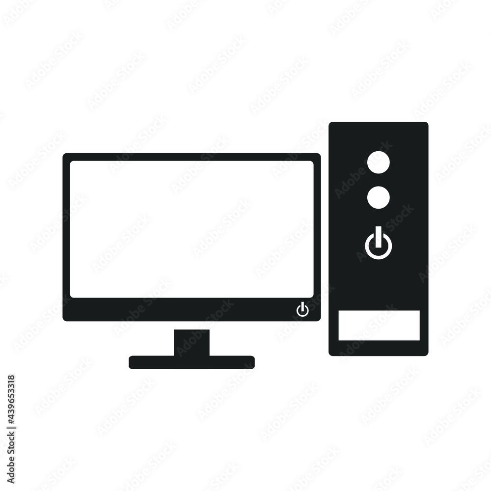 pc icons symbol vector elements for infographic web pc icons symbol vector elements for infographic web