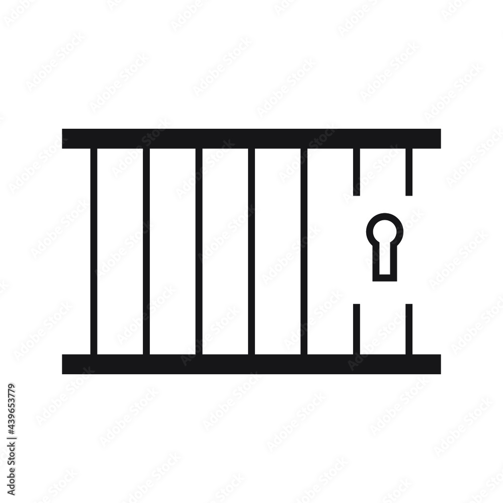 prison icons symbol vector elements for infographic web prison icons symbol vector elements for infographic web