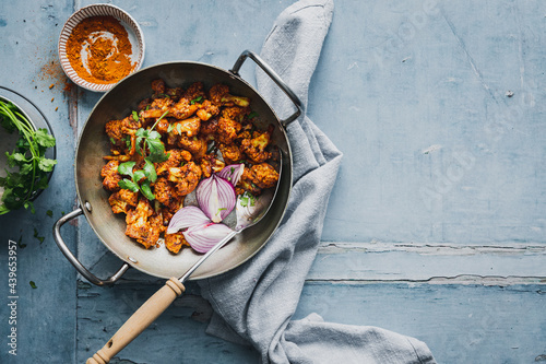 Spicy Indian Cauliflower Curry - Achari Gobi photo