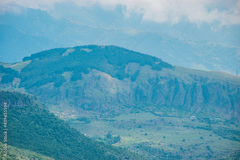 mountain landscape in the spring