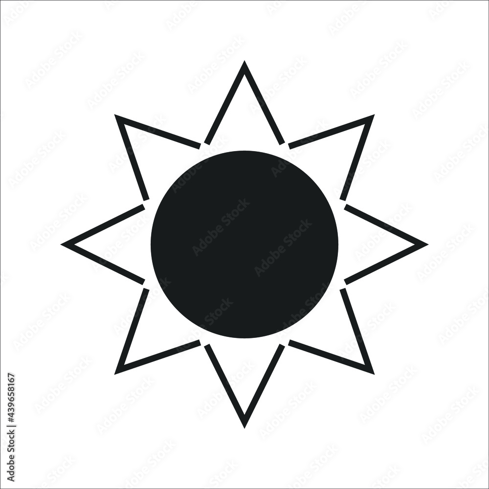 sun icons symbol vector elements for infographic web sun icons symbol vector elements for infographic web
