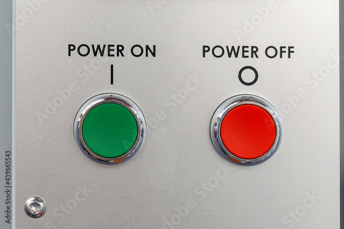 Power On Off Buttons