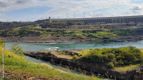 Itaipu Dam Hydroelectric in Brazil