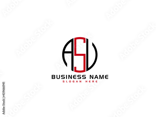 Letter ASV Logo Icon Vector Image Design For All Business photo