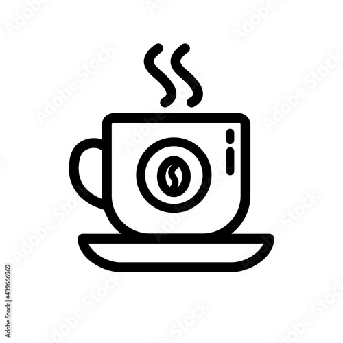 coffee outline icon
