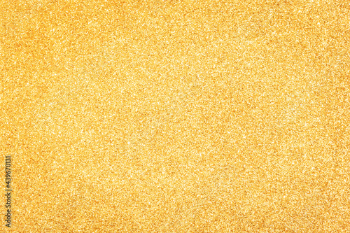 Golden Glitter Abstract Background. Sparkling backdrop