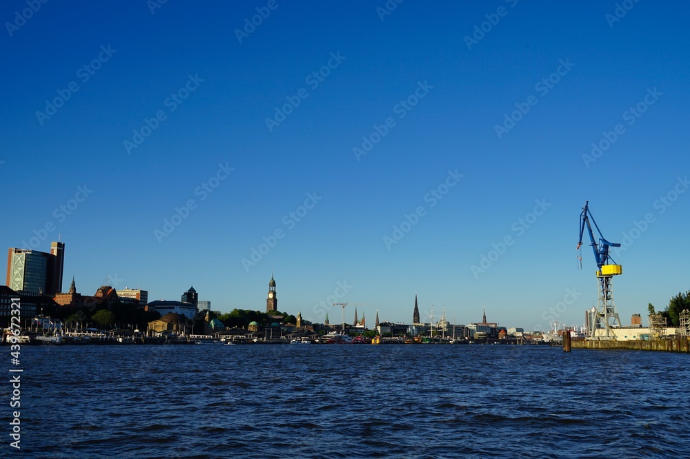 Fototapeta premium City & Port of Hamburg, Germany, Europe