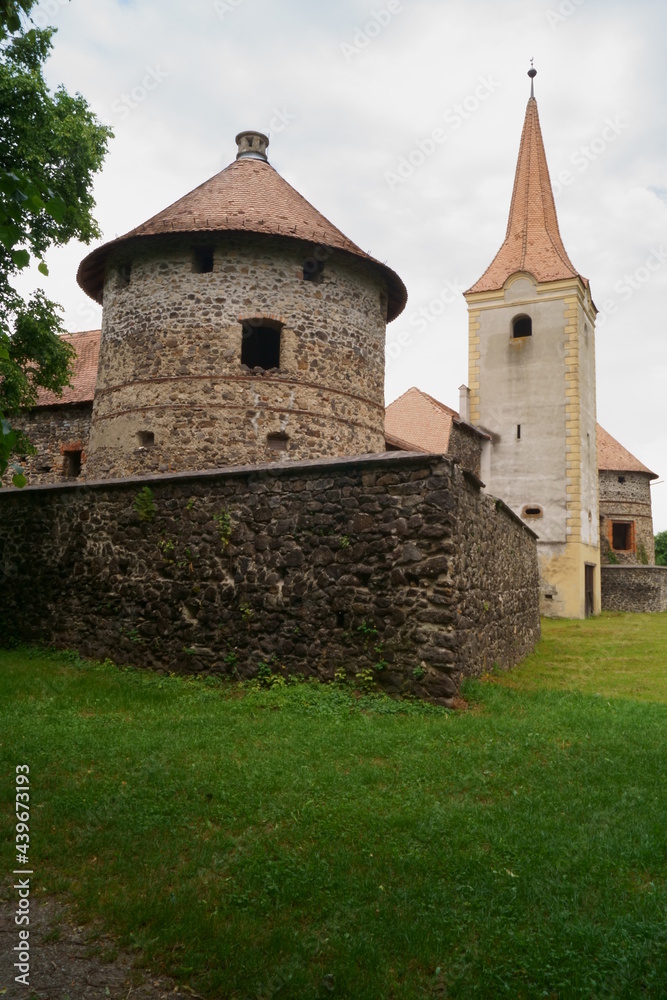 The Sükösd-Bethlen Castle of Racos built in 17th century, Brasov, Transylvania, Romania.