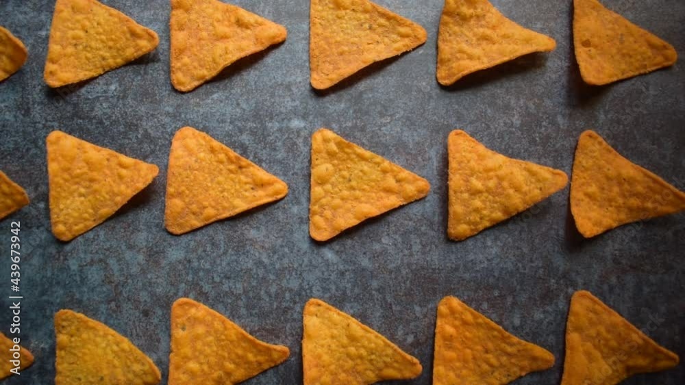 Fresh baked tortilla chip snack food Fresh baked tortilla chip snack food