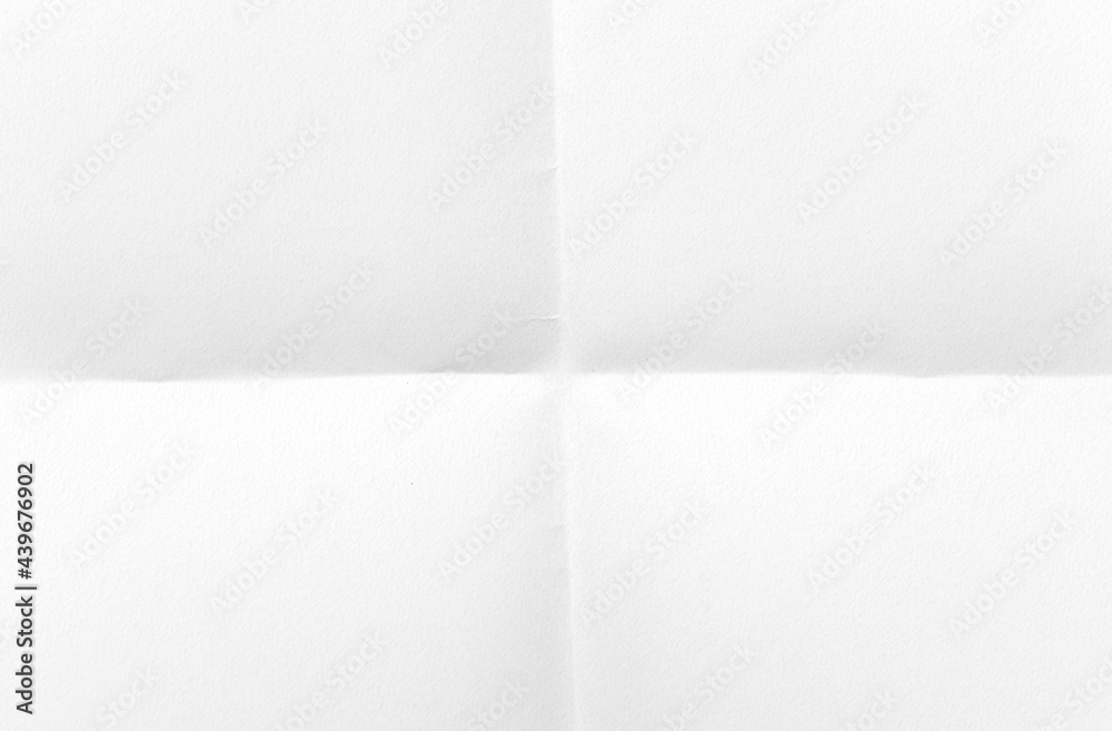 Folded square paper sheet A4, mockup. Blank sheet as template, space for text. Folded square paper sheet A4, mockup. Blank sheet as template, space for text.