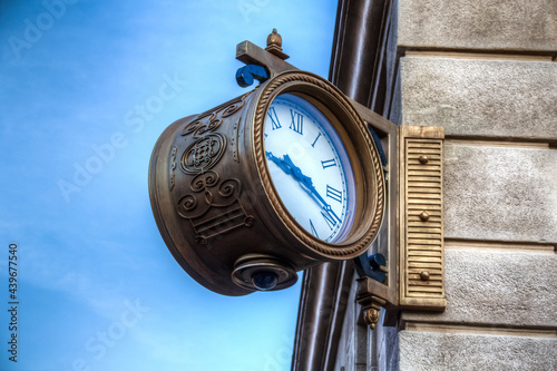 Clock on the wall