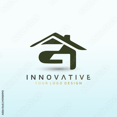 Real estate logo download for letter G
