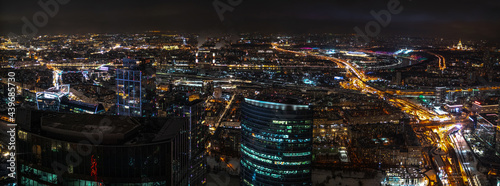 Night cityscape photo