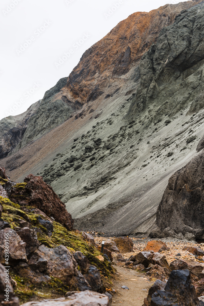 Landscape of the Iceland Highlands