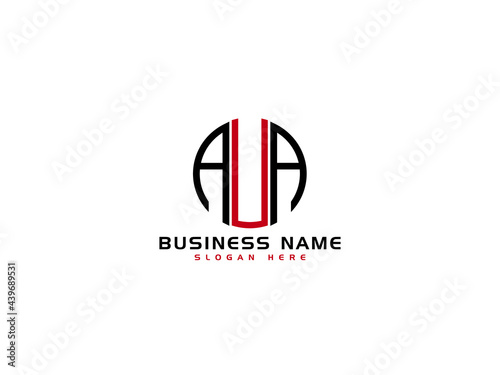 Letter AUA Logo Icon Vector Image Design For All Business photo