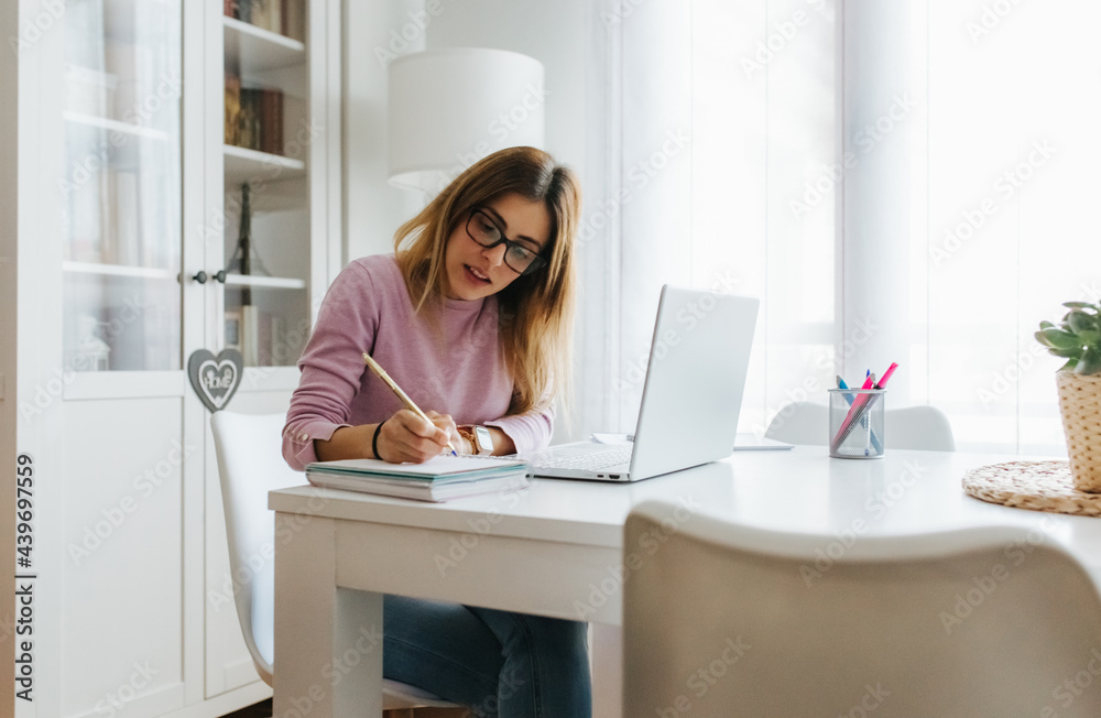 Woman at home Woman at home