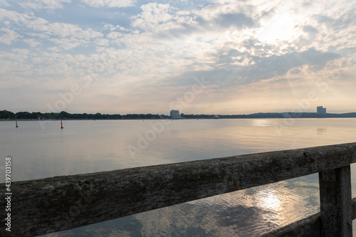 pier on the river