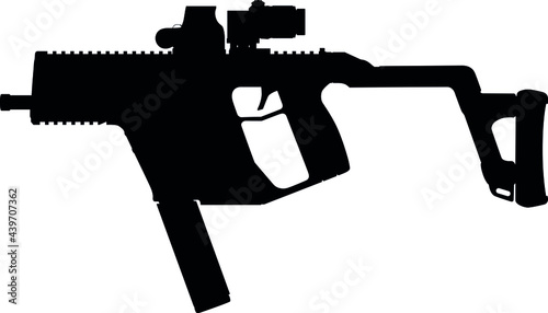 USA United States Army CRB Gen II Submachine gun caliber carbine United States Marine Corps and United States Armed Forces - Police fully automatic machine gun SMG Carbine