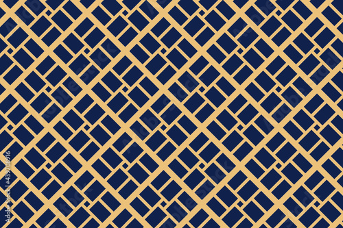 blue and yellow mosaic