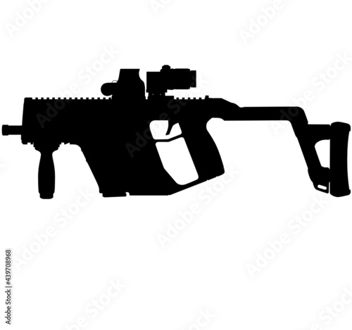 USA United States Army CRB Gen II Submachine gun caliber carbine United States Marine Corps and United States Armed Forces - Police fully automatic machine gun SMG Carbine