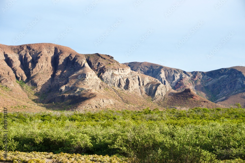 Fototapeta premium Mountains at Baja California desert