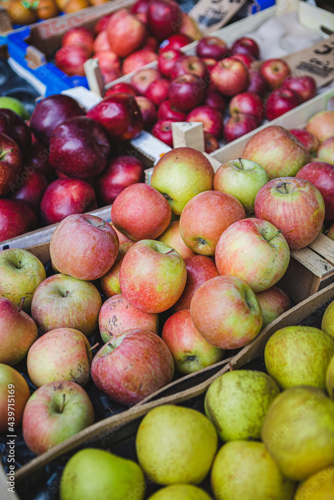Fresh Apples at the Local Market Fresh Apples at the Local Market