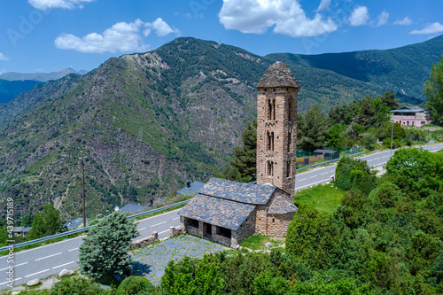 Romanesque church Sant Miquel d Engolasters, Andorra