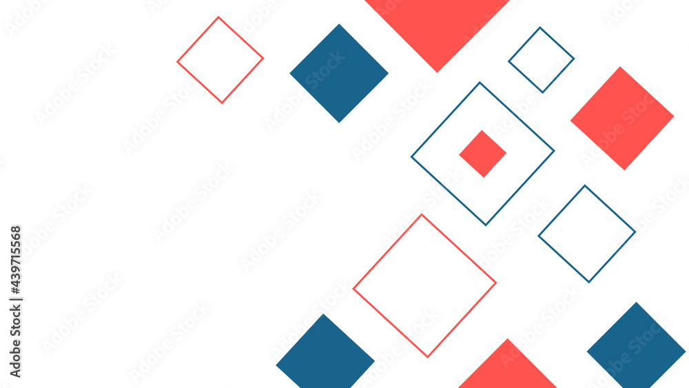 Minimal geometric background. Dynamic colorful squares shapes composition. Eps8 vector. Minimal geometric background. Dynamic colorful squares shapes composition. Eps8 vector.