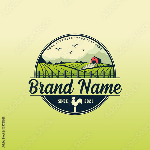 farm logo template