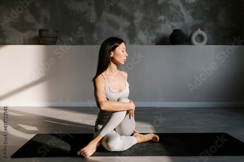 Female yoga photo