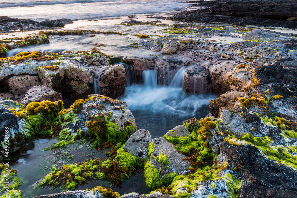 Pele's Well on The Kona Coast, Hawaii Island, Hawaii, USA Pele's Well on The Kona Coast, Hawaii Island, Hawaii, USA