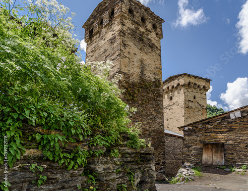 Ushguli towers photo