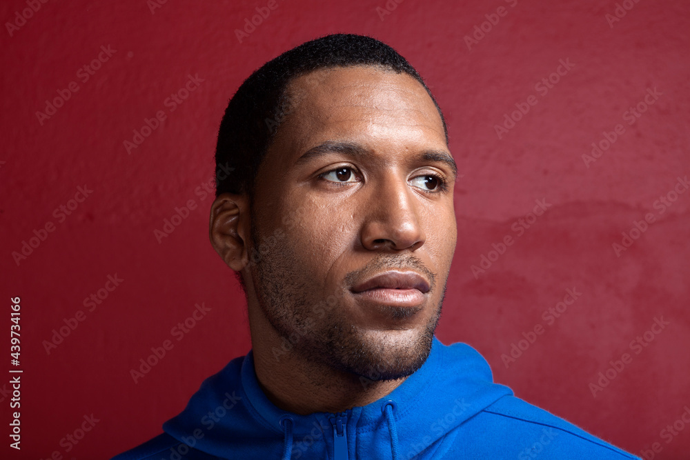 portrait of basketball player portrait of basketball player
