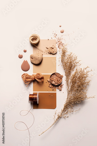 Colour Palette Inspired by Nature in Burnt Sienna