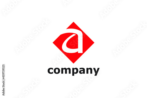 elegant classy letter a simple flat logo business brand for company initial 