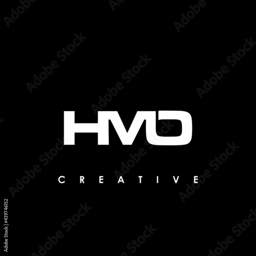HMO Letter Initial Logo Design Template Vector Illustration photo