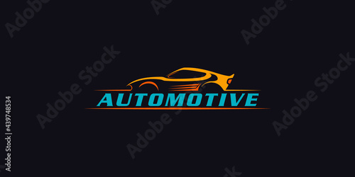 vector automotive logo design concept, vector Car Logo Design template,vector cars dealers, detailing and modification logo design concept illustration