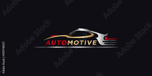 vector automotive logo design concept, vector Car Logo Design template,vector cars dealers, detailing and modification logo design concept illustration