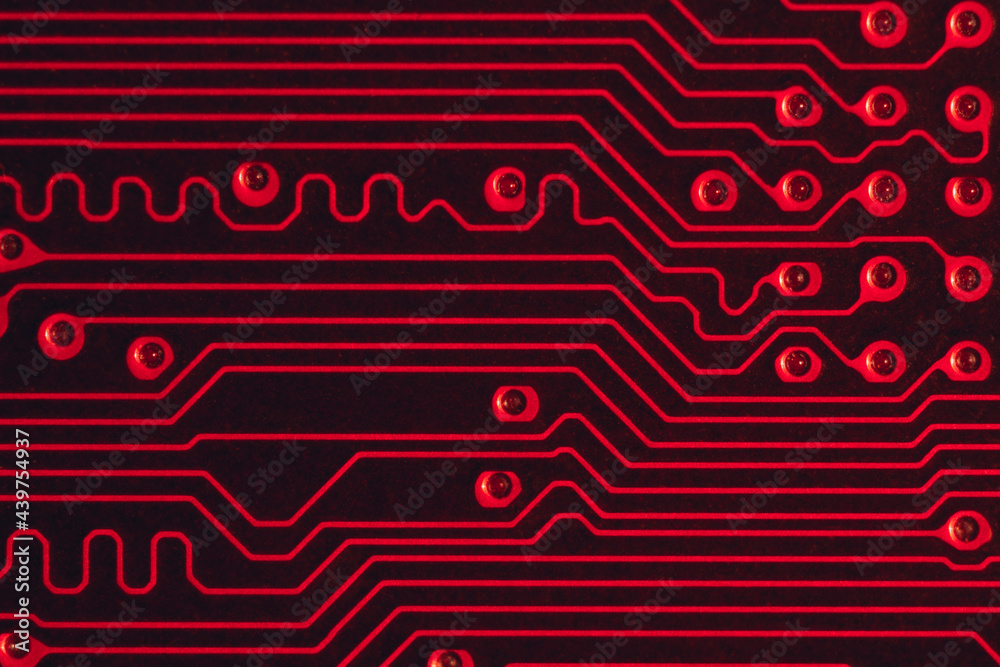 Circuit board lines Stock Photo Adobe Stock