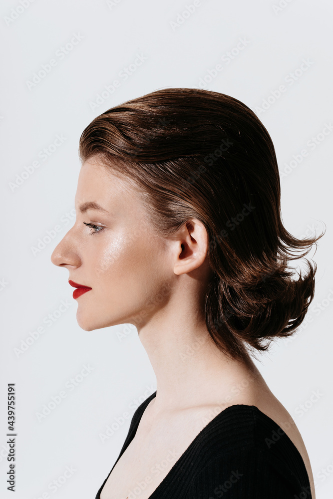 Natural beauty portrait woman Natural beauty portrait woman