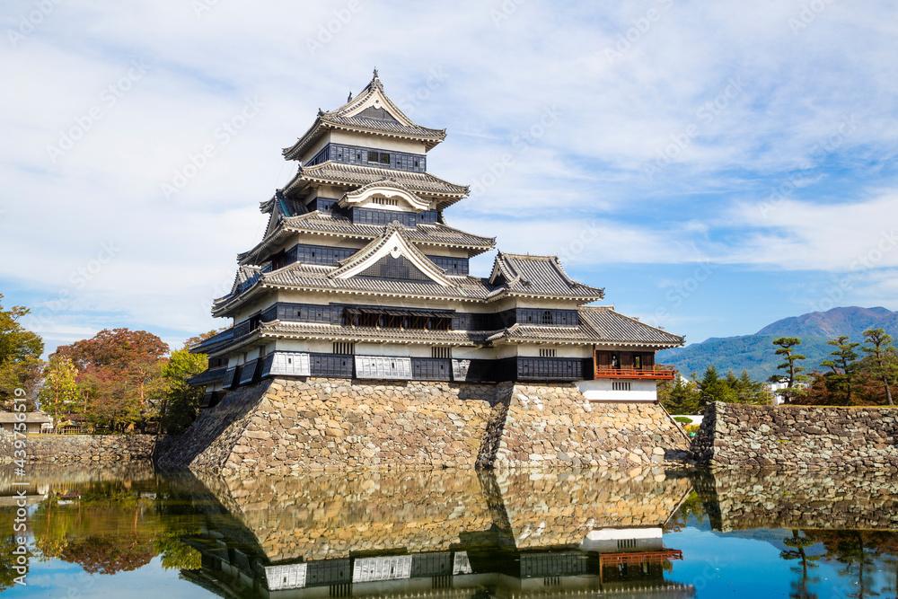 Matsumoto castle in Nagano Prefecture, Japan. Matsumoto castle in Nagano Prefecture, Japan.