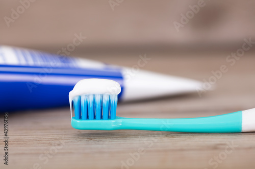 Toothbrush and toothpaste