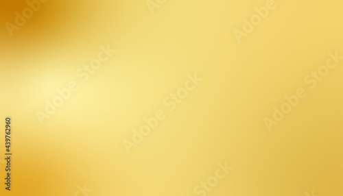 Gold gradient blurred background with soft glowing backdrop, background texture for design