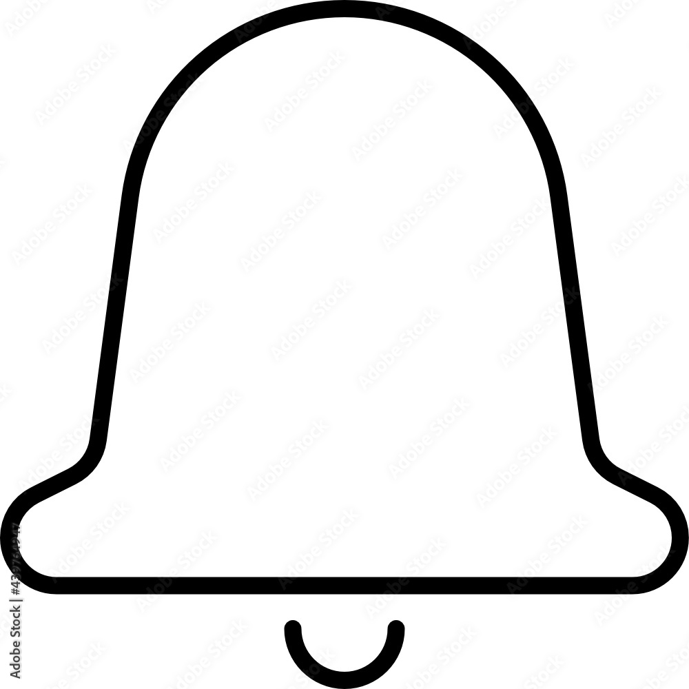 Outline bell icon Outline bell icon