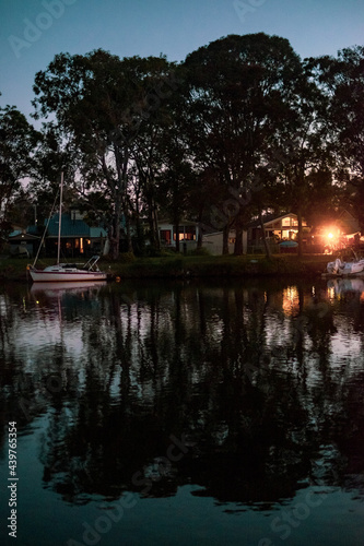 blue hour at the central coast photo