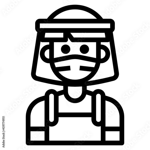 Avatar outline icon